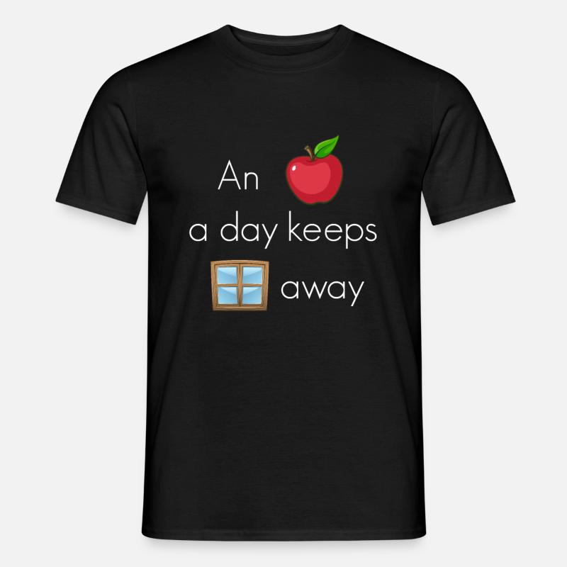 Chez Apple, un jour éloigne Windows de son système d'exploitation - T-shirt homme - noir