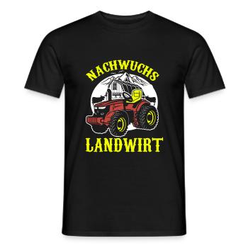 Nachwuchs Landwirt - Männer T-Shirt - Schwarz - Vorne - AI Model Male 178 light (178cm)