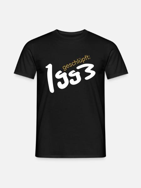 Hatched in 1993 - Men's T-Shirt - black