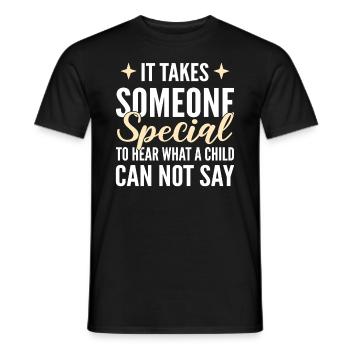 Sprachtherapeut - Männer T-Shirt - Schwarz - Vorne - AI Model Male 178 light (178cm)