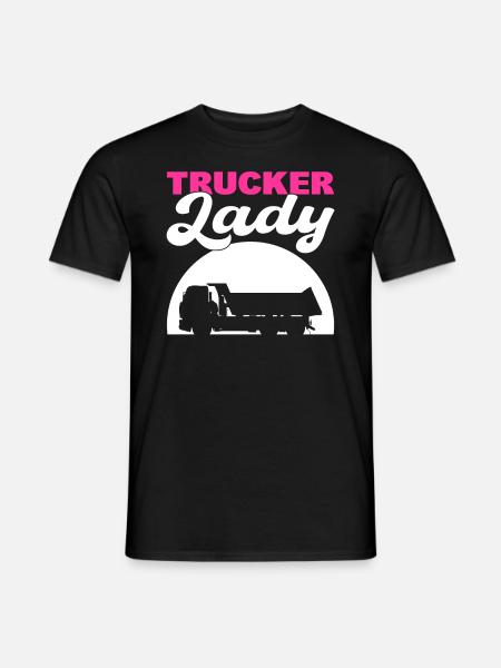 Camionneur Lady Driver - T-shirt homme - noir