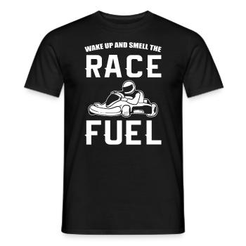 Go Kart Racing Racer - T-shirt homme - noir - Devant - AI Model Male 178 light (178cm)