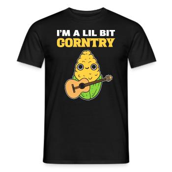 Lustiges Mais-Wortspiel Maisbauer - Männer T-Shirt - Schwarz - Vorne - AI Model Male 178 light (178cm)
