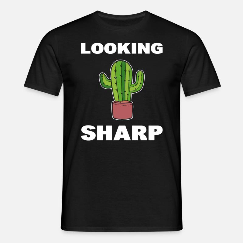 Looking Sharp Gärtner - Männer T-Shirt - Schwarz