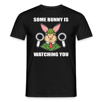 Hasendetektiv Privatdetektiv - Männer T-Shirt - Schwarz - Vorne - AI Model Male 178 light (178cm)