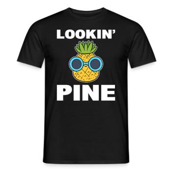 Ananas Wortspiele Fruchtbar - Männer T-Shirt - Schwarz - Vorne - AI Model Male 178 light (178cm)