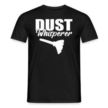 Dust Whisperer Dienstmädchen - Männer T-Shirt - Schwarz - Vorne - AI Model Male 178 light (178cm)