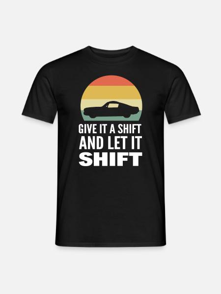 Rennauto Rennfahrer - Männer T-Shirt - Schwarz