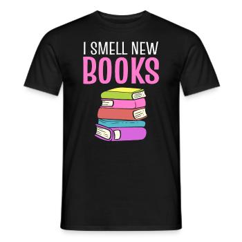 Buchliebhaber Bibliothekar - Männer T-Shirt - Schwarz - Vorne - AI Model Male 178 light (178cm)