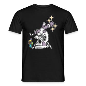 Science Is Everywhere Chemiker - Männer T-Shirt - Schwarz - Vorne - AI Model Male 178 light (178cm)