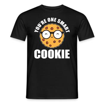 You're One Smart Cookie Spezialbäcker - Männer T-Shirt - Schwarz - Vorne - AI Model Male 178 light (178cm)