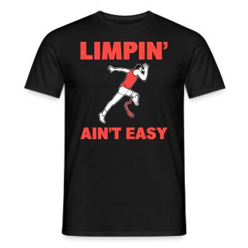 Limpin Aint Easy Prothesentechniker - Männer T-Shirt - Schwarz - Vorne - AI Model Male 178 light (178cm)