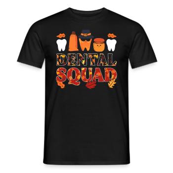 Dental Squad Zahntechniker - Männer T-Shirt - Schwarz - Vorne - AI Model Male 178 light (178cm)
