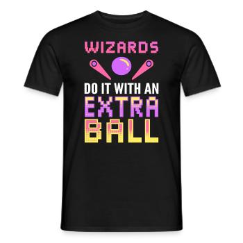 Flipper-Arcade-Spiel Arcade-Techniker - Männer T-Shirt - Schwarz - Vorne - AI Model Male 178 light (178cm)