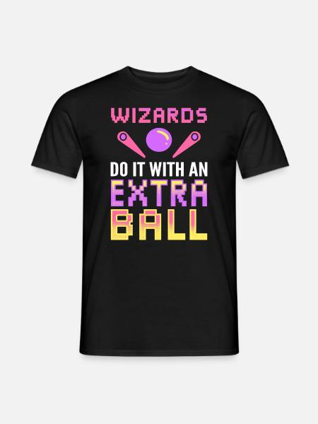 Flipper-Arcade-Spiel Arcade-Techniker - Männer T-Shirt - Schwarz