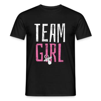 Le genre révèle - T-shirt homme - noir - Devant - AI Model Male 178 light (178cm)