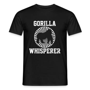 gorilla - Männer T-Shirt - Schwarz - Vorne - AI Model Male 178 light (178cm)