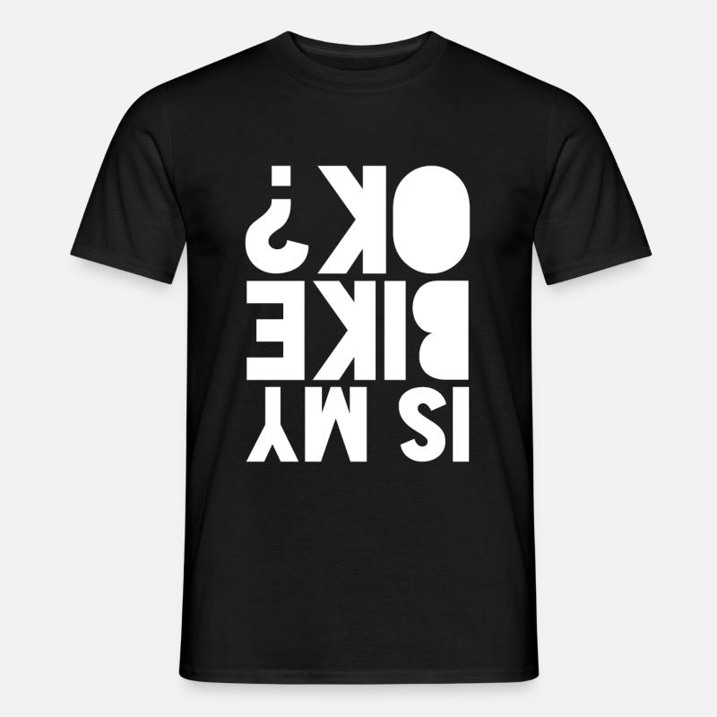 MTB - Männer T-Shirt - Schwarz