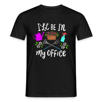 Gartenarbeit - Männer T-Shirt - Schwarz - Vorne - AI Model Male 178 light (178cm)