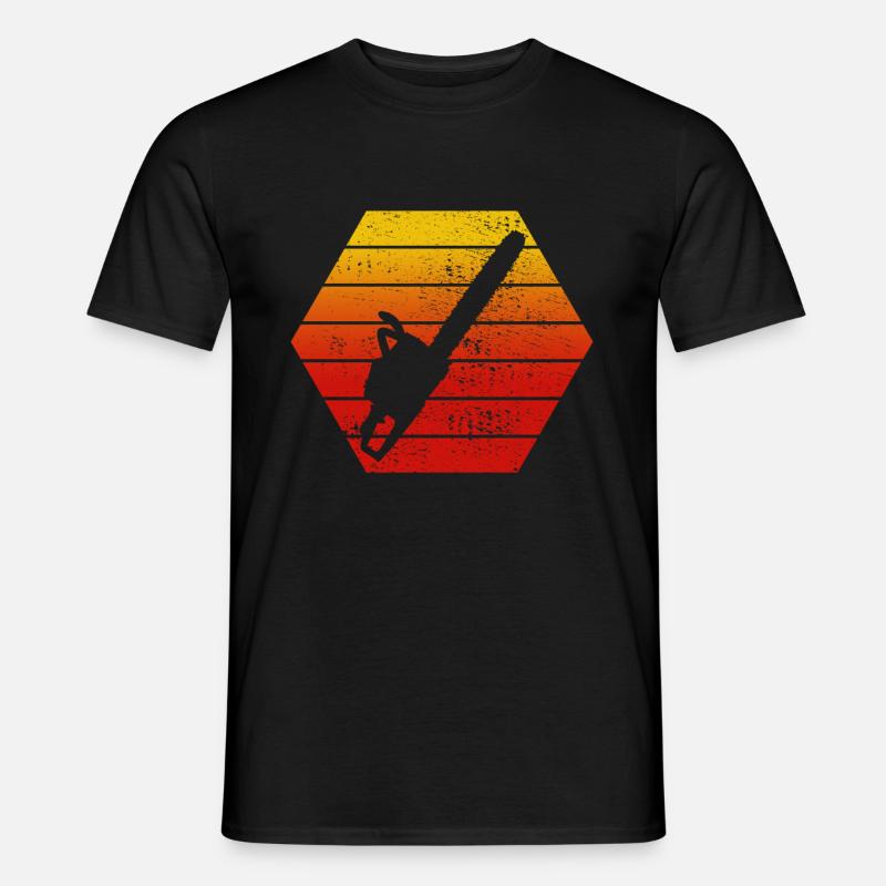 chainsaw - Men's T-Shirt - black