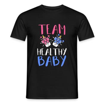 Gender Reveal Party - Men's T-Shirt - black - Front - AI Model Male 178 light (178cm)