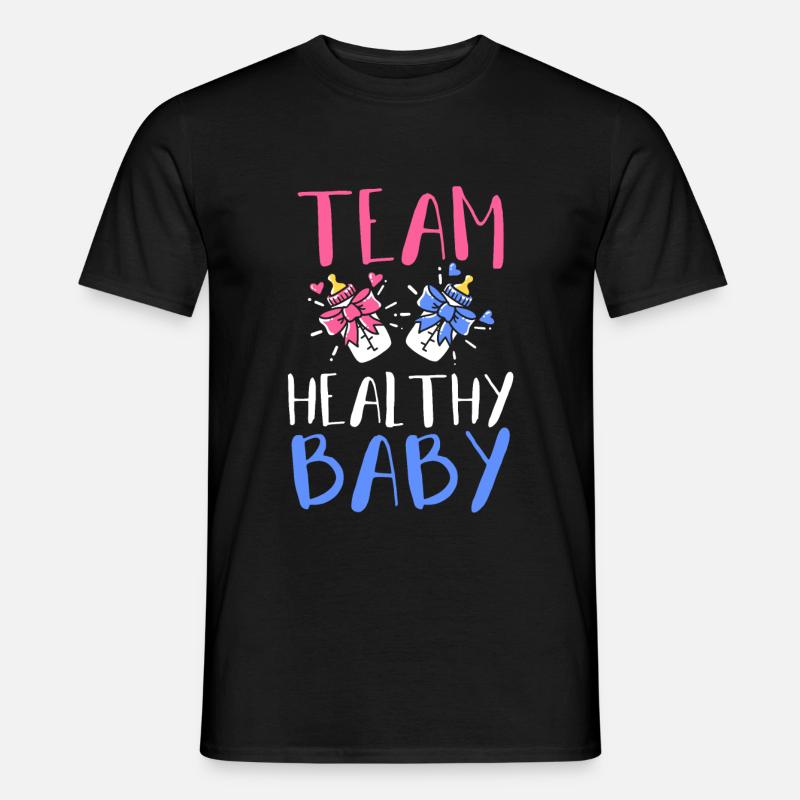 Gender Enthüllungsparty - Männer T-Shirt - Schwarz