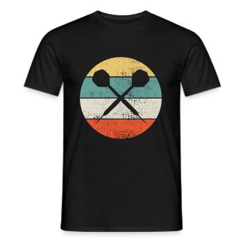 Darts Darts Darts - Men's T-Shirt - black - Front - AI Model Male 178 light (178cm)