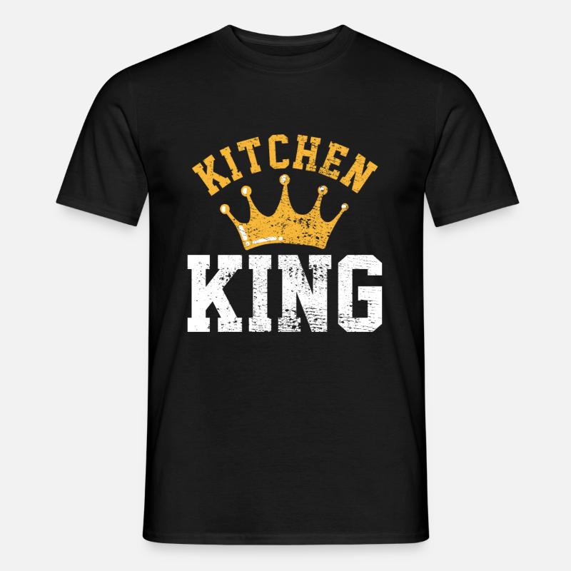 Koch Koch - Männer T-Shirt - Schwarz