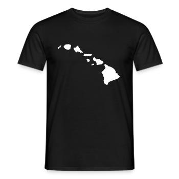 Hawaii - T-shirt homme - noir - Devant - AI Model Male 178 light (178cm)