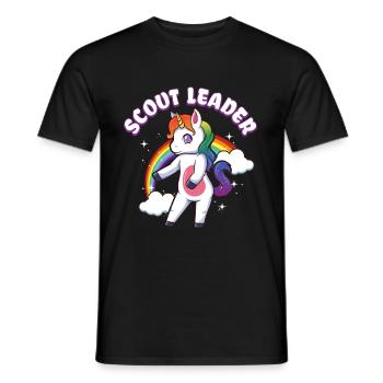 Scouting - Männer T-Shirt - Schwarz - Vorne - AI Model Male 178 light (178cm)