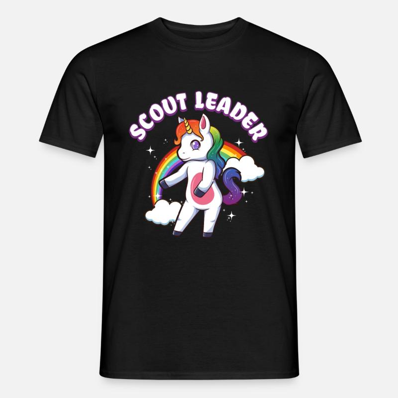 Scouting - Männer T-Shirt - Schwarz