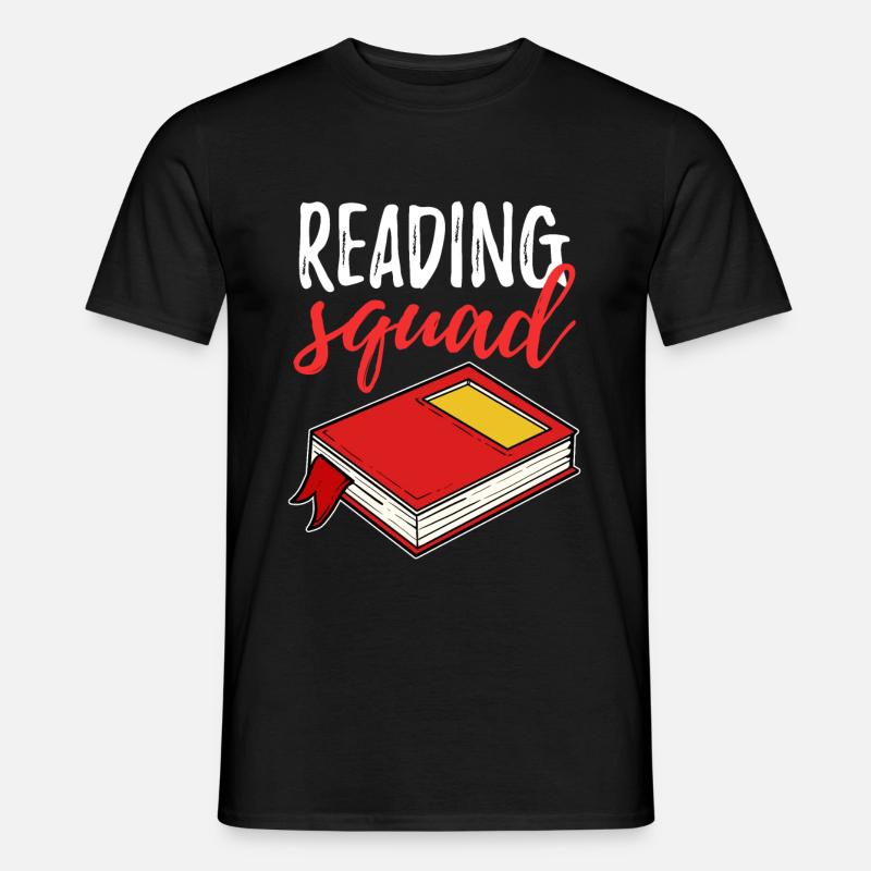 Bücher - Männer T-Shirt - Schwarz