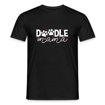 Goldendoodle - T-shirt homme - noir - Devant - AI Model Male 178 light (178cm)