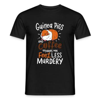 Cobayes - T-shirt homme - noir - Devant - AI Model Male 178 light (178cm)