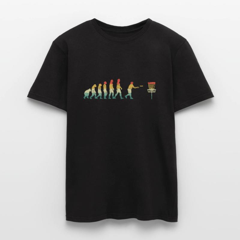 Disc Golf Evolution Retro Men's T-Shirt