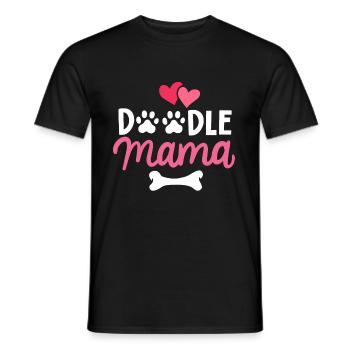 Labradoodle - Men's T-Shirt - black - Front - AI Model Male 178 light (178cm)