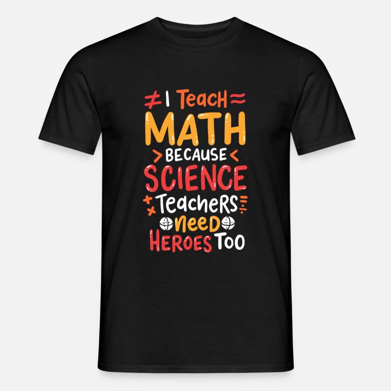 Math math - Men’s T-shirt - black