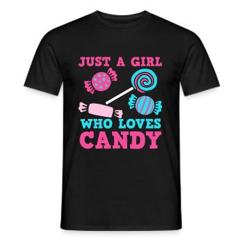 Trucs ou bonbons d'Halloween - T-shirt homme - noir - Devant - AI Model Male 178 light (178cm)