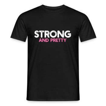 Fitness - T-shirt homme - noir - Devant - AI Model Male 178 light (178cm)