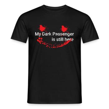 Dexter Dark Passenger - Männer T-Shirt - Schwarz - Vorne - AI Model Male 178 light (178cm)
