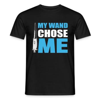 My Wand Chose Me General Internist - Männer T-Shirt - Schwarz - Vorne - AI Model Male 178 light (178cm)