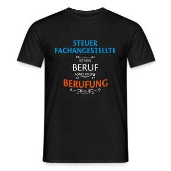 Steuerfachangestellte Beruf - Männer T-Shirt - Schwarz - Vorne - AI Model Male 178 light (178cm)