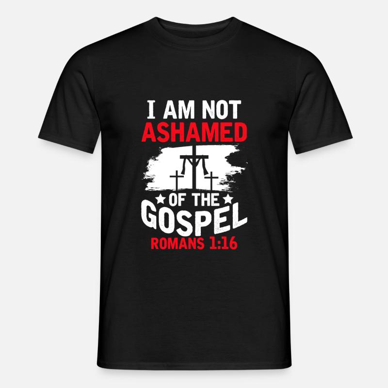 gospel bibel - Männer T-Shirt - Schwarz
