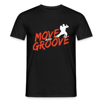Breakdancing Tanzen für Tänzer - Männer T-Shirt - Schwarz - Vorne - AI Model Male 178 light (178cm)