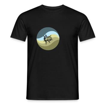 Graffiti Urban - Men's T-Shirt - black - Front - AI Model Male 178 light (178cm)