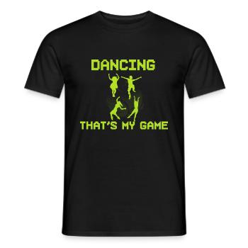 Lustiger Tänzer Balletttänzer - Männer T-Shirt - Schwarz - Vorne - AI Model Male 178 light (178cm)