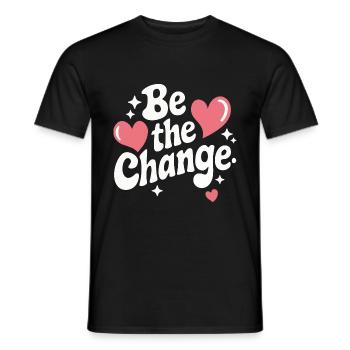 Altruismo Selbstloses Geben Gebende Schulgeist - Männer T-Shirt - Schwarz - Vorne - AI Model Male 178 light (178cm)
