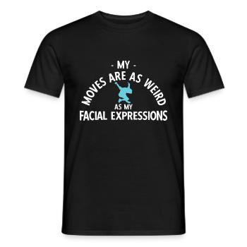 Breakdancing Tanzen für Tänzer - Männer T-Shirt - Schwarz - Vorne - AI Model Male 178 light (178cm)