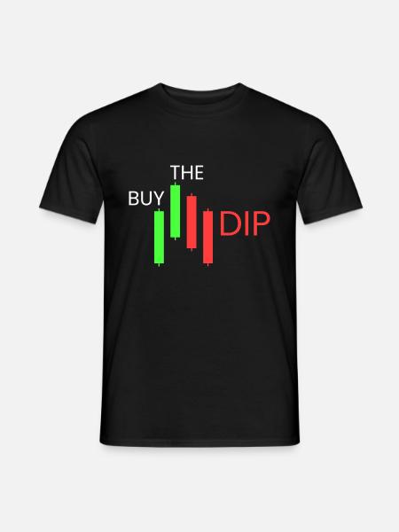 Buy the dip - Men's T-Shirt - black
