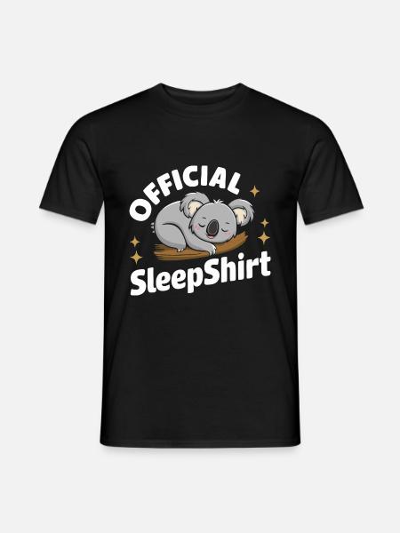 Koala Koala Koala Bear Animal - Men's T-Shirt - black